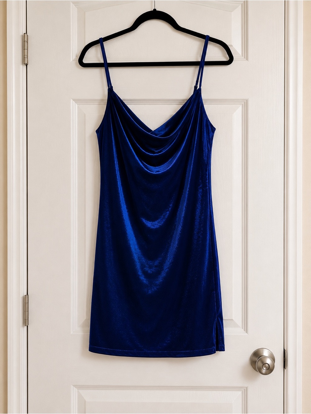 SHEIN Royal Blue Cowl Neck Slip Dress 3XL